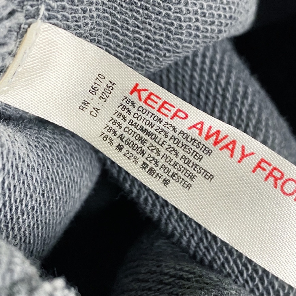 FREE PEOPLE Movement Metti Slate Gray Sweatshirt - Picture 9 of 9